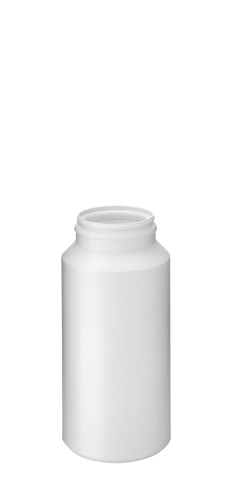 Pot à comprimés 200ml 43HG HDPE blanc